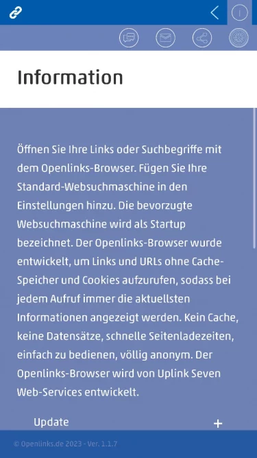 Openlinks Startseite 21 info