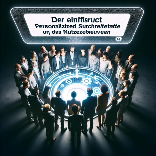 Der Einfluss personalisierter Suchergebnisse auf das Nutzerverhalten